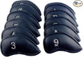 CRAFTSMAN GOLF 12pcs or 1pc Thick Synthetic Leather Golf Iron Head Covers Set by CRAFTSMANGOLF