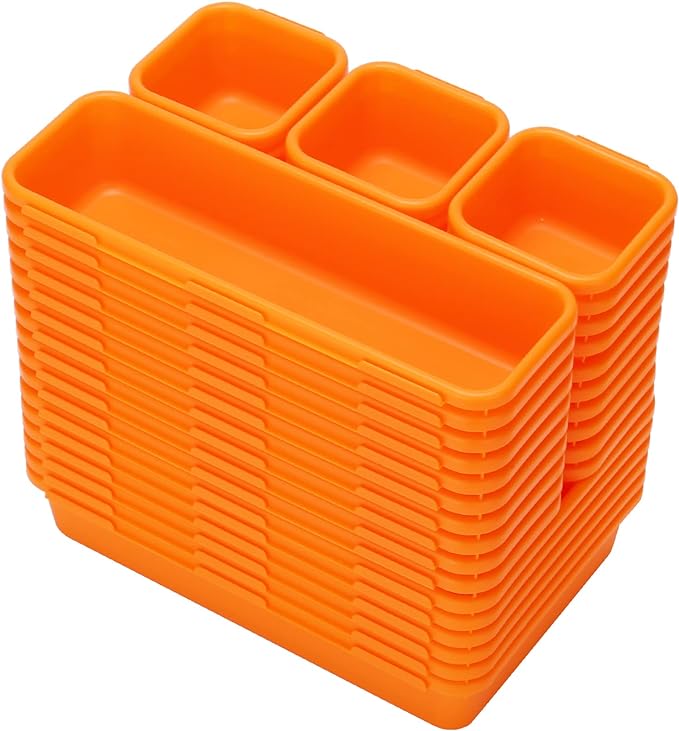 42 Pack Tool Box Organizer Tool Tray Dividers, Rolling Tool Chest Cart Cabinet - Image 7