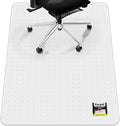 Kuyal Office Chair Mat for Carpet, 32x48 Clear Heavy Duty Computer Chair Mat by Kuyal