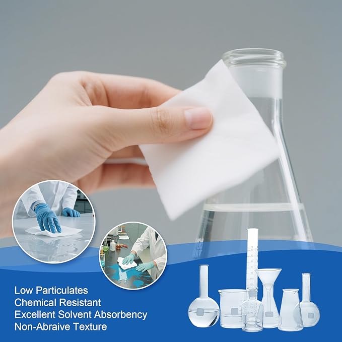 Cleanroom Wipes 6"x6" Lint Free Wipes - Image 7