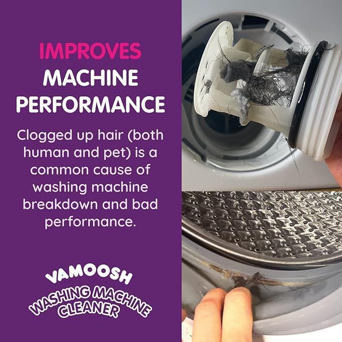Vamoosh 6-in-1 Washing Machine Cleaner | Dissolves Pet Hair | No Harmful - Image 5