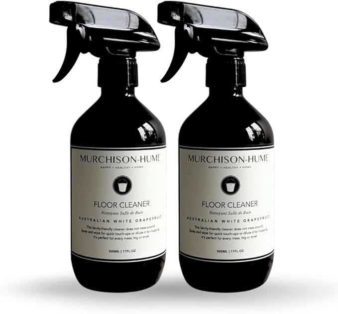 Murchison-Hume Natural Floor Cleaner Spray – Pet-Friendly, Plant-Based Formula by Murchison-Hume