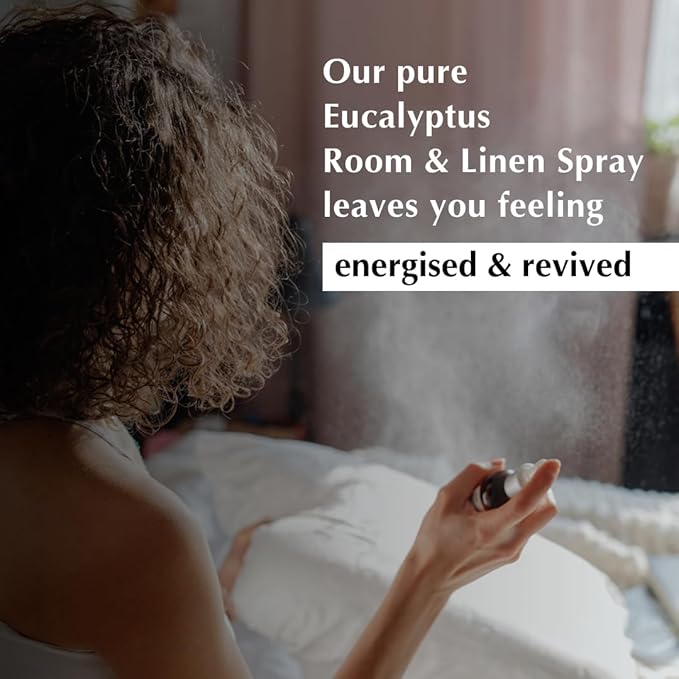 Eucalyptus Room, Linen & Pillow Spray by Aromafume | 100ml/3.38 fl oz | - Image 4