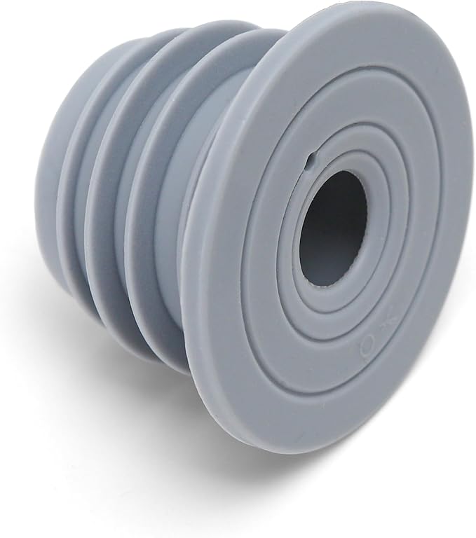 Pack of 2 Washing Machine Hose Sealing Rings, Strainer Drain Pipe Silicone - Image 4