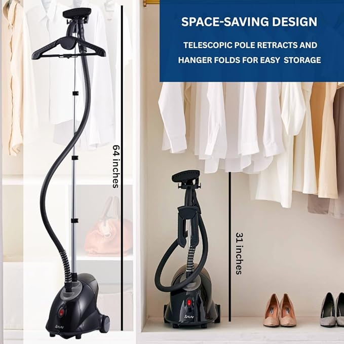 SALAV GS18-DJ Standing Garment Steamer - Image 9