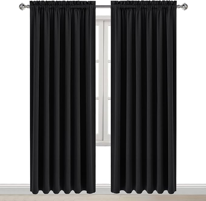DWCN Blackout Curtains for Living Room Thermal Insulated, Energy Saving & Noise - Image 8