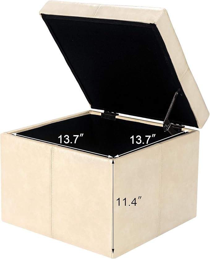 Adeco Storage Ottoman - Image 8
