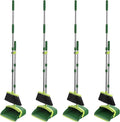 Broom and Dustpan Set, 52-in Long Adjustable Handle Broom Dustpan Combo by NACENA