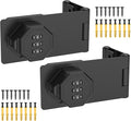 90 Degree 3-Digit Combination Cabinet Lock, Zinc Alloy Keyless Folding Hasp by BiceNoning