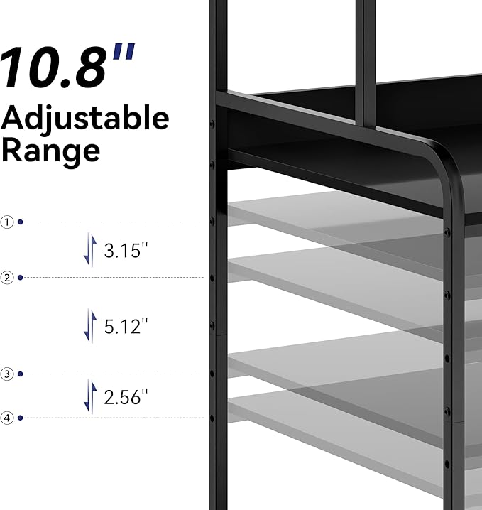 Extra Tall & Large Printer Stand, Printer Stand - Image 4