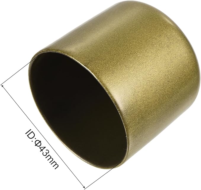 uxcell 20pcs Rubber End Caps 43mm ID Vinyl Round Tube Bolt Cap Cover Thread - Image 3