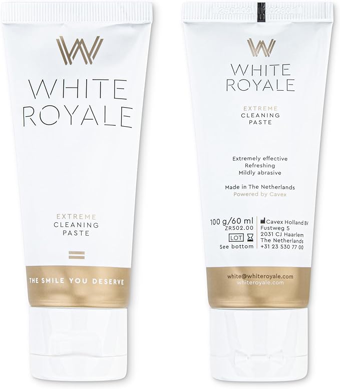 White Royale Extreme Cleaning Paste, Helps Remove Stains & Discoloration - Image 2
