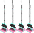 NACENA Broom and Dustpan Set, 52-in Long Adjustable Handle Broom Dustpan Combo by NACENA