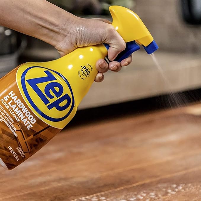 Zep Hardwood and Laminate Floor Cleaner - 32 oz - ZUHLF32 - Removes Spots - Image 6