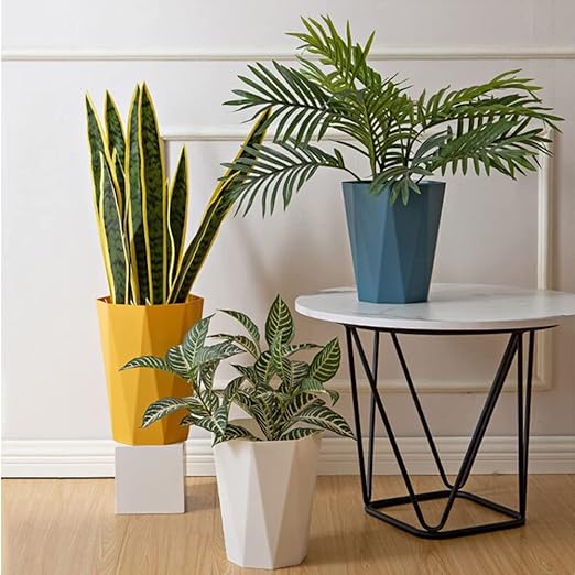 6pcs Trash Can Wastebasket Plastic 2.6 Gallon Garbage Can Container Rubbish - Image 6