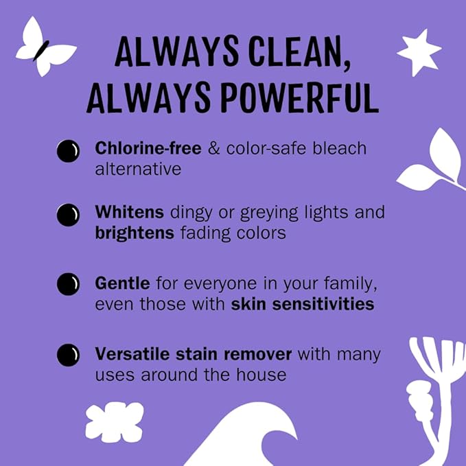 Molly's Suds Oxygen Whitener | Powerful Bleach Alternative, Chlorine Free & - Image 3