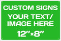 Repaly Personalized signs, Aluminum Weatherproof Metal Sign Multiple Sizes by Repaly