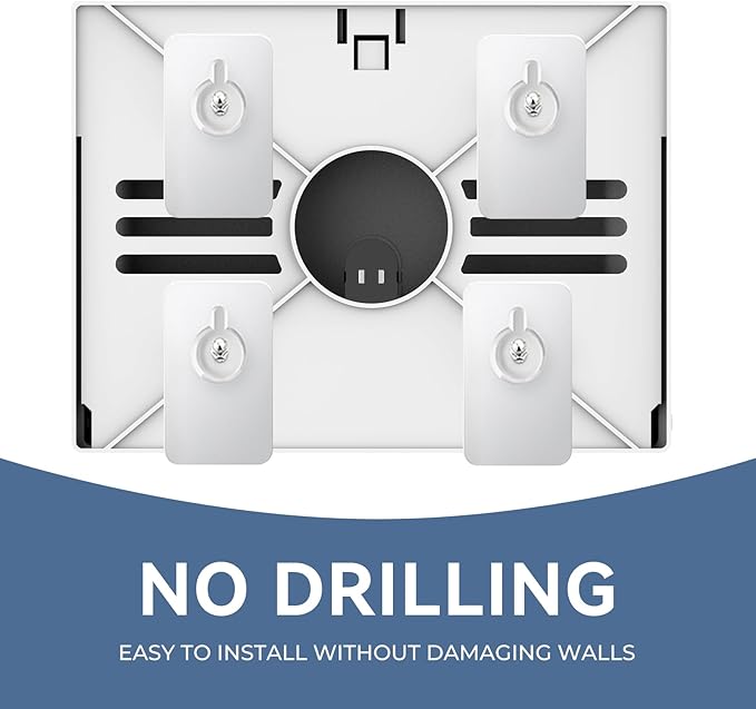 Paper Towel Dispenser Wall Mount, Adhesive No Drilling Multifold Trifold C Fold - Image 5