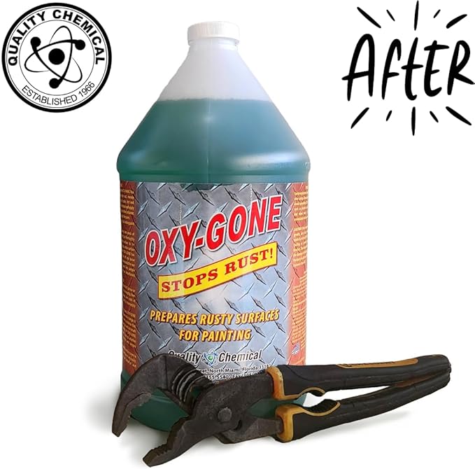Quality Chemical Oxy-Gone Rust Remover and Metal Treatment/Rust Repair/Prepares - Image 4