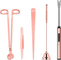 5 in 1 Candle Accessory Set, Candle Wick Trimmer Cutter Set, Candle Wick Dipper by HEYLOURB