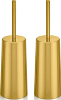 Toilet Brush and Holder, 2 Pack Toilet Brush Stainless Steel, Toilet Bowl Brush by Unknown
