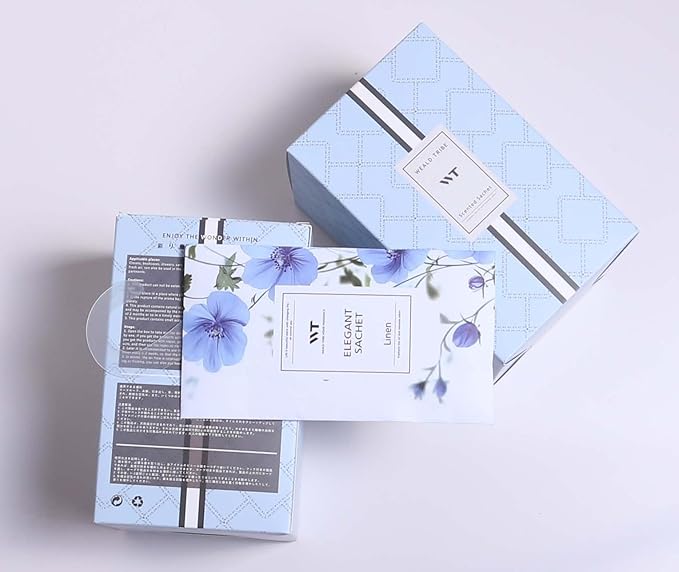 WEALD TRIBE 12 Packs Large-Bag Fresh Linen Scented Sachets - Image 2