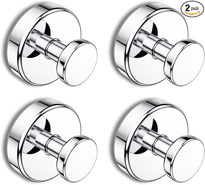 Suction Cup Hooks for Shower, Removable Towel Hooks for Bathroom Window Glass by Bntuk