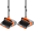 NACENA Broom and Dustpan Set, 52-in Long Adjustable Handle Broom Dustpan Combo by NACENA