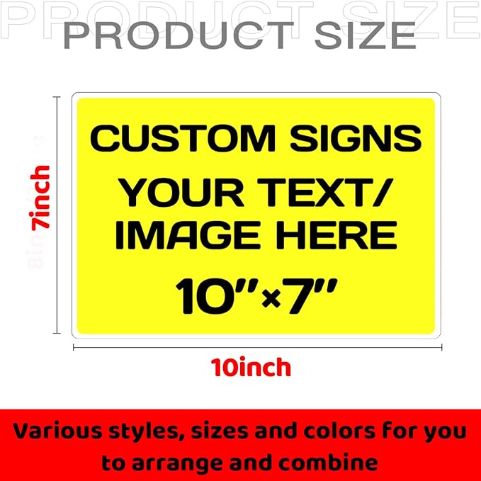 Personalized Aluminum Weatherproof Metal Signs - Image 2
