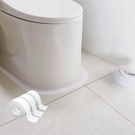 1.5" White Caulk Tape with Self Adhesive, Caulk Strip Waterproof by Unknown