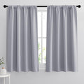RYB HOME Curtains for Bedroom 63 inches Long, W 34 x L 63, 2 Panels by RYBHOME