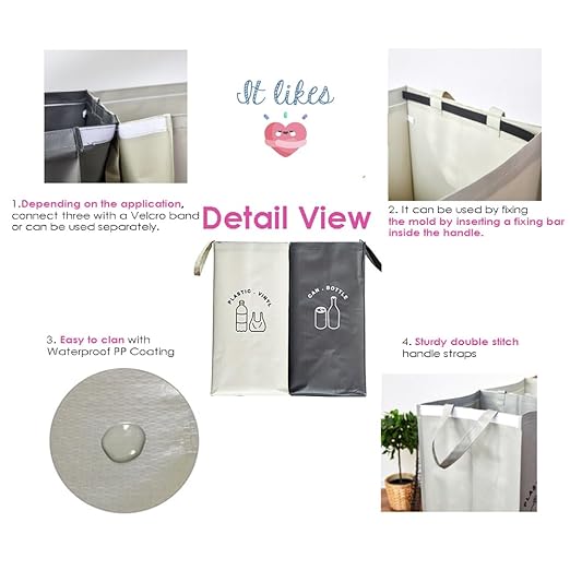 Separate Recycling Waste Bin Bags - Image 3