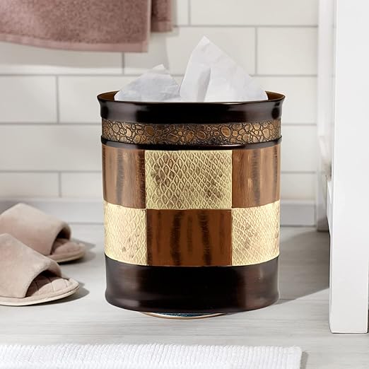 Decorative Trash Can for Bathroom, Office & Bedroom - Image 2