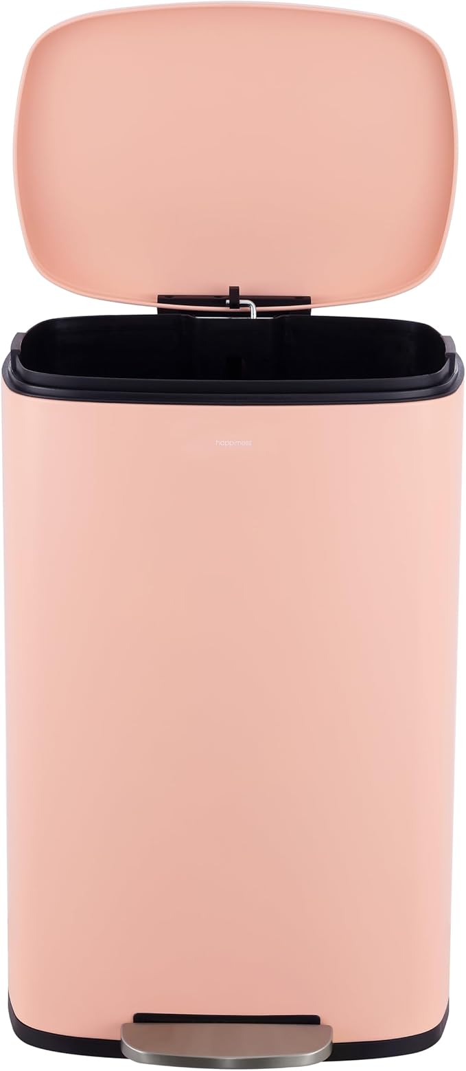 happimess HPM1011F Curtis 8-Gallon Step-Open Trash Can, Fingerprint Resistant - Image 7