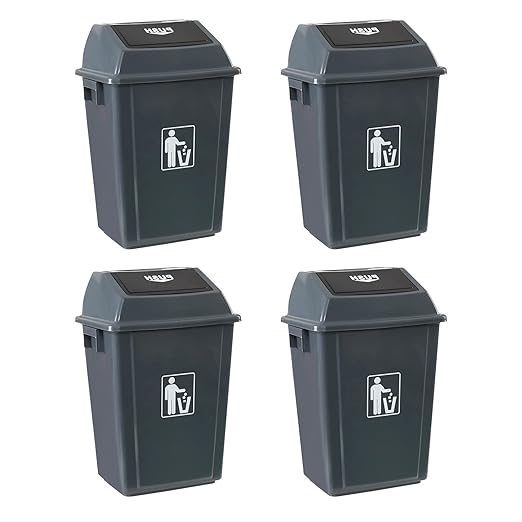 Morcte 4-Pack 13 Gallon Kitchen Trash Can by Morcte