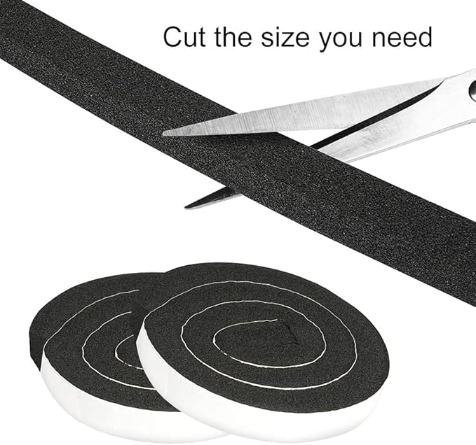 YIJUHOU 2 Rolls 1.18 Inch X 1 Inch Open Cell Foam Tape - Image 5