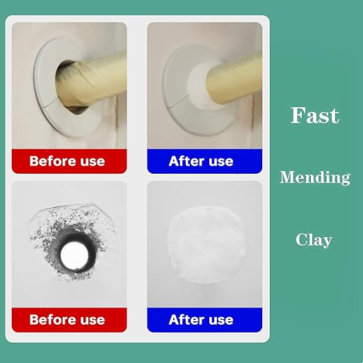 Pack of 4 White Seal Putty Waterproof Duct Seal Repair Sealing Clay, Quick - Image 5