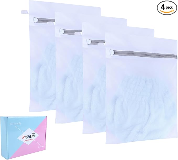 Mesh Laundry Bags, Mesh Wash Bags, Durable Mesh Structure by RICHERI
