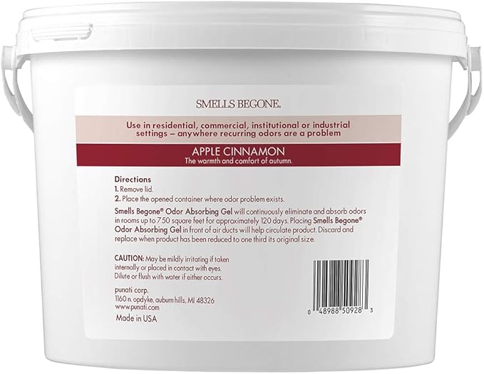 SMELLS BEGONE 1-Gallon Odor Absorber Gel - Image 2