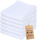 WHITEWRAP Flour Sack Towels 100% Cotton Dish Towel Reusable Baking Cloth by WHITEWRAP