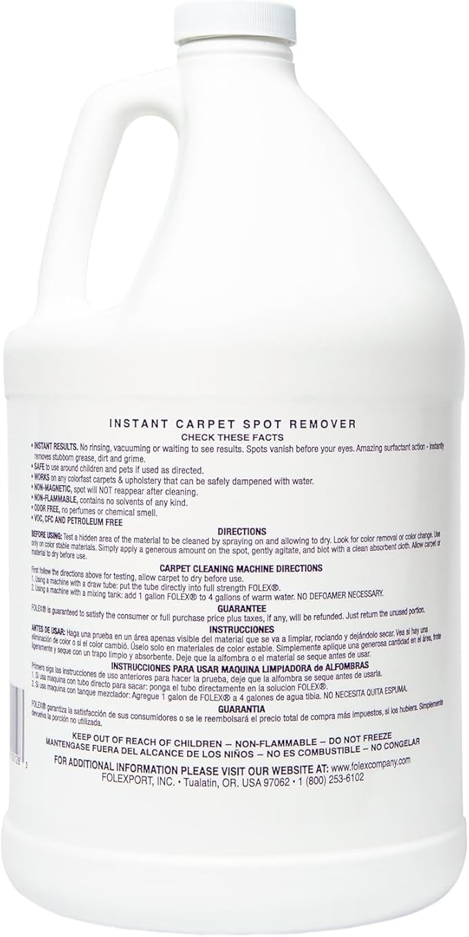 FOLEX Instant Carpet Spot Remover 128 oz - Image 2
