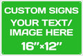 custom metal sign, Aluminum Weatherproof Metal Sign Multiple Sizes Custom by Repaly