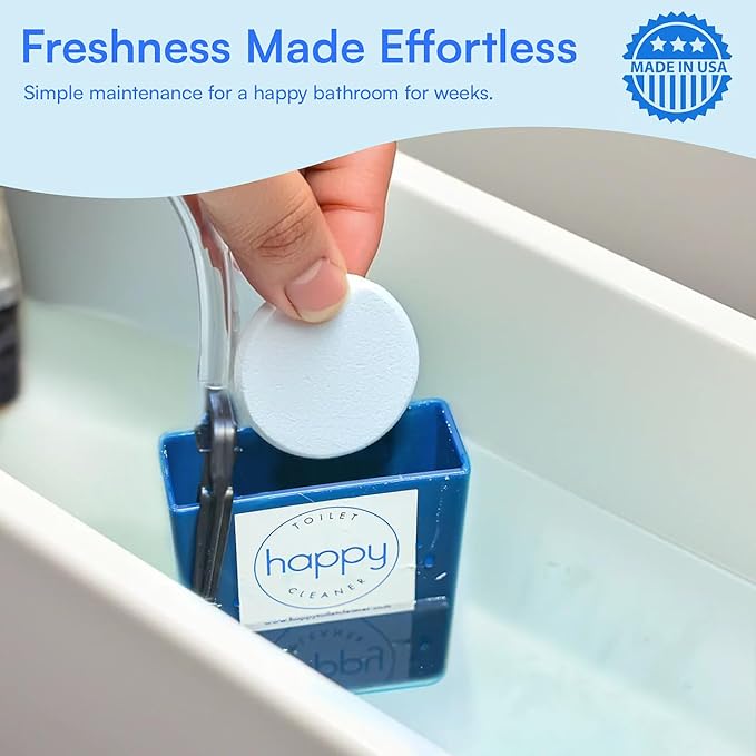 Happy Toilet Cleaner – Self-Cleaning Toilet System | Easy Install Toilet Tablet - Image 5