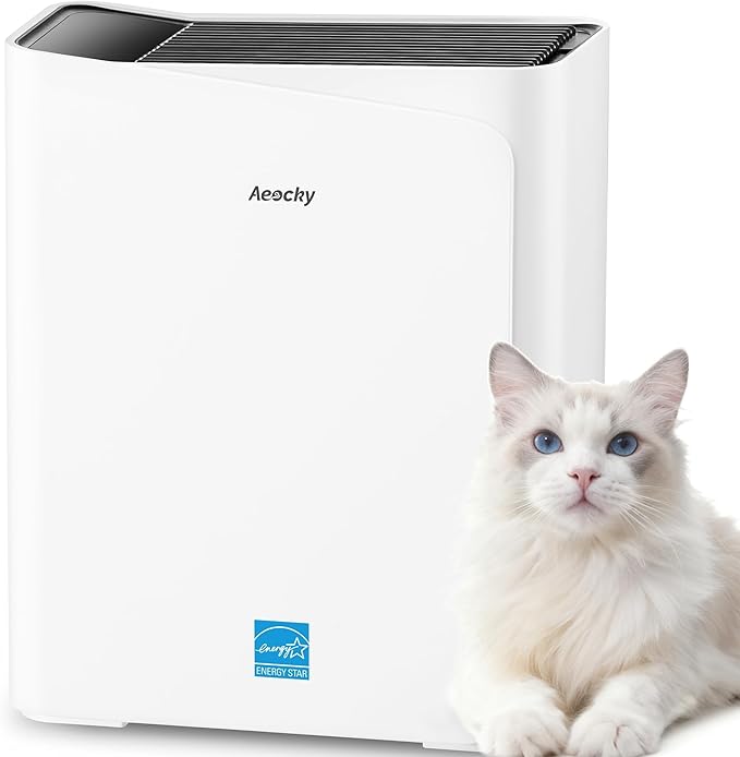 2300 ft² Energy Star Air Purifiers, AEOCKY Proprietary YearChange Filter Tech by AeockyDirect