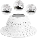 zaa Bathtub Drain Hair Catcher, Silicone Collapsible 1 Pack Drain Protector by zaa