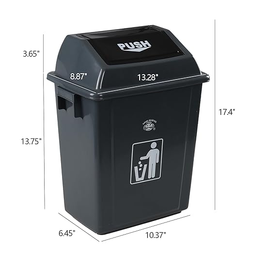 4-Pack 8 Gallon Kitchen Trash Can - Image 2