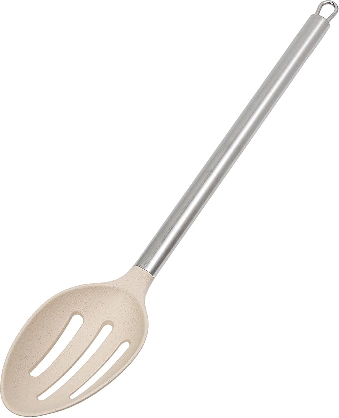 Beille 4pc Cream Wheat Straw Cooking Spoons Kitchen Utensils Set Household - Image 8