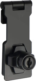 Alise Keyed Hasp Lock, 3 Inch Safety Packlock Clasp Hasp Lock Latch by Alise