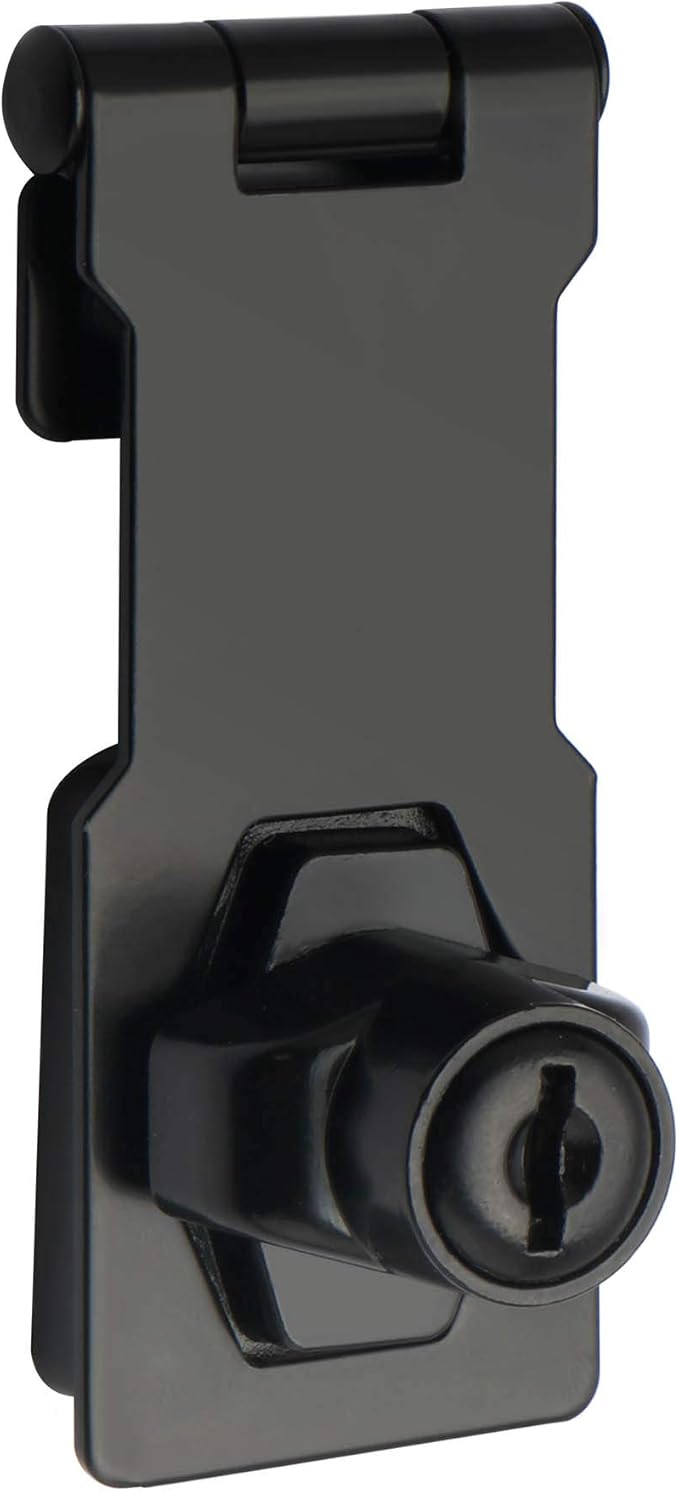 Alise Keyed Hasp Lock, 3 Inch Safety Packlock Clasp Hasp Lock Latch by Alise
