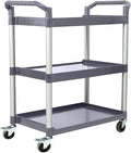 3-Tier Utility Rolling Cart by SHUNYILONG